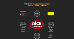 Desktop Screenshot of dickcage.com